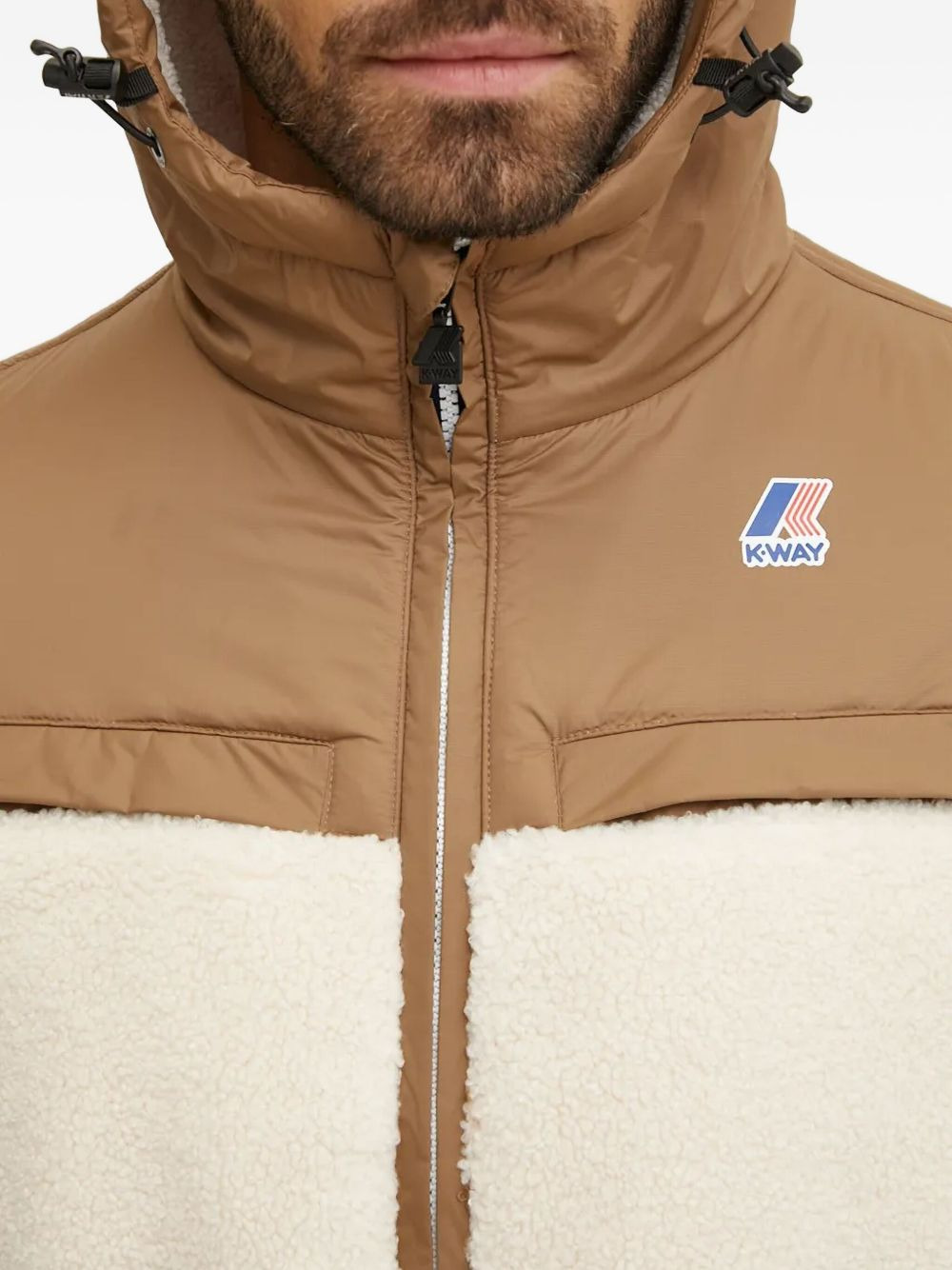 hooded fleece jacket - 5
