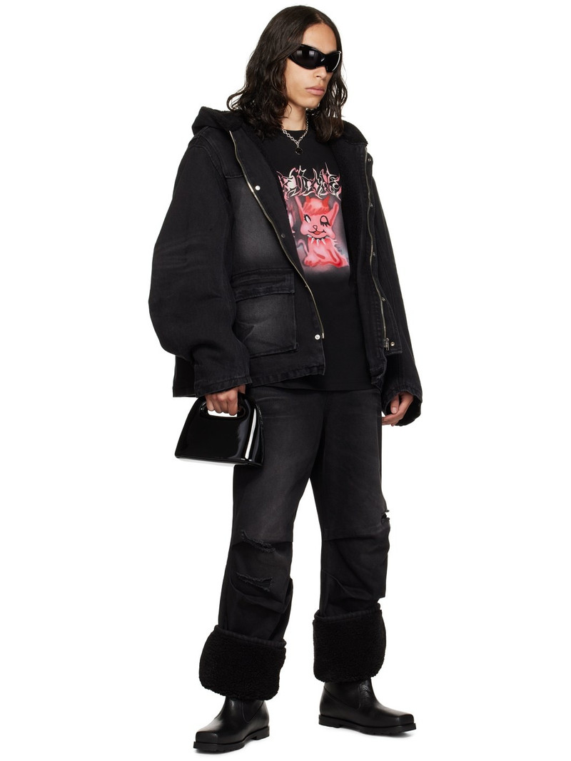 We11done Black Faded Jeans outlook