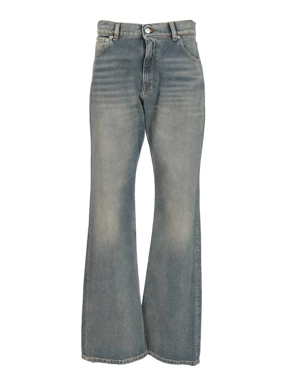Pants 5 Pockets Jeans Light Blue - 1