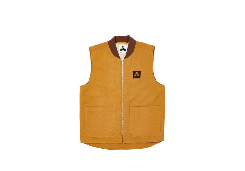 PALACE AMG 2.0 WORK VEST CARAMEL - 1