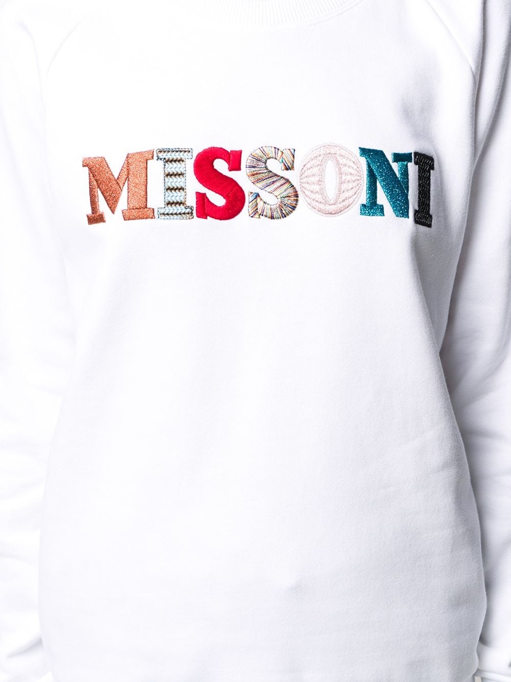 embroidered logo sweatshirt - 5