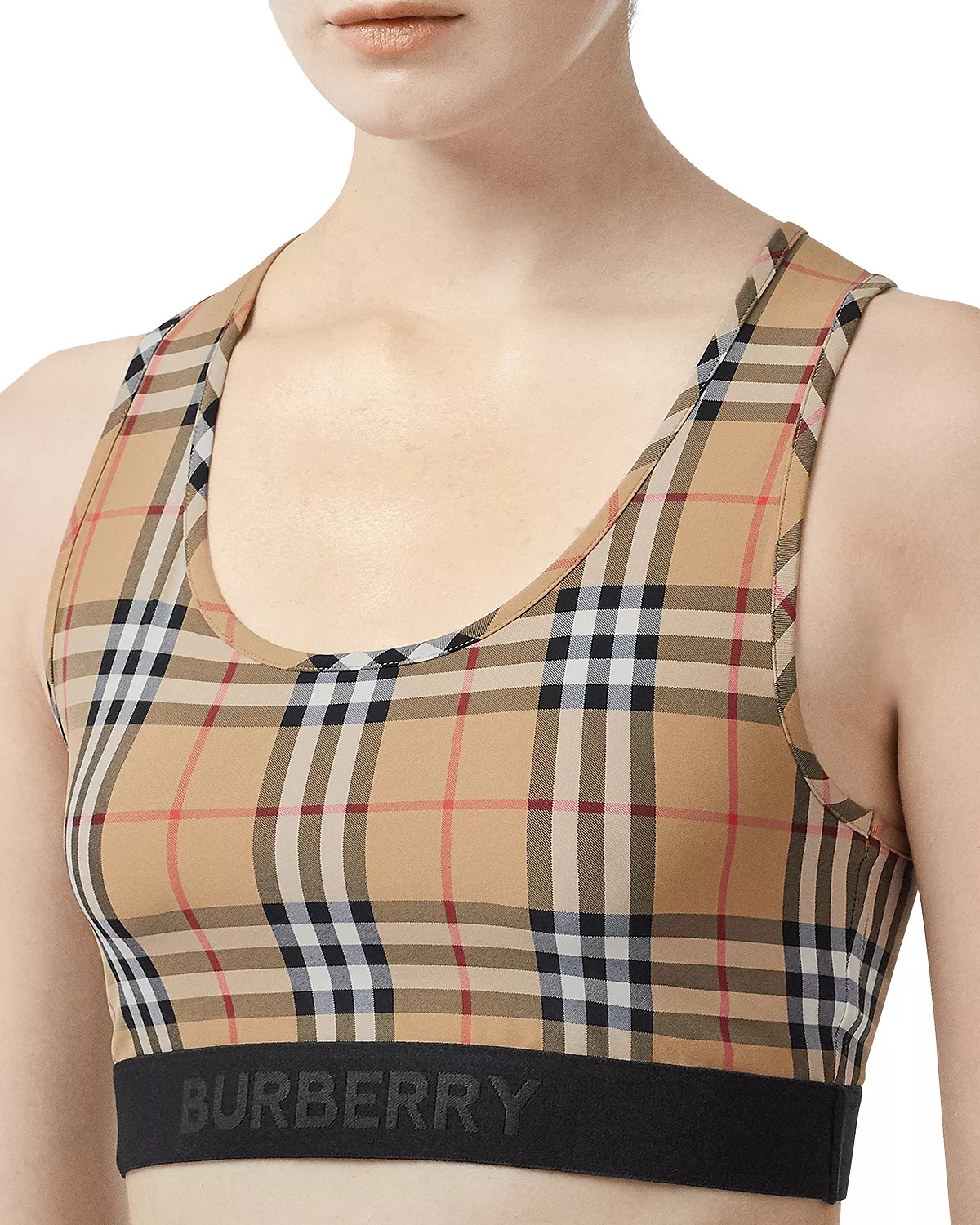 Dalby Plaid Sports Bra - 5