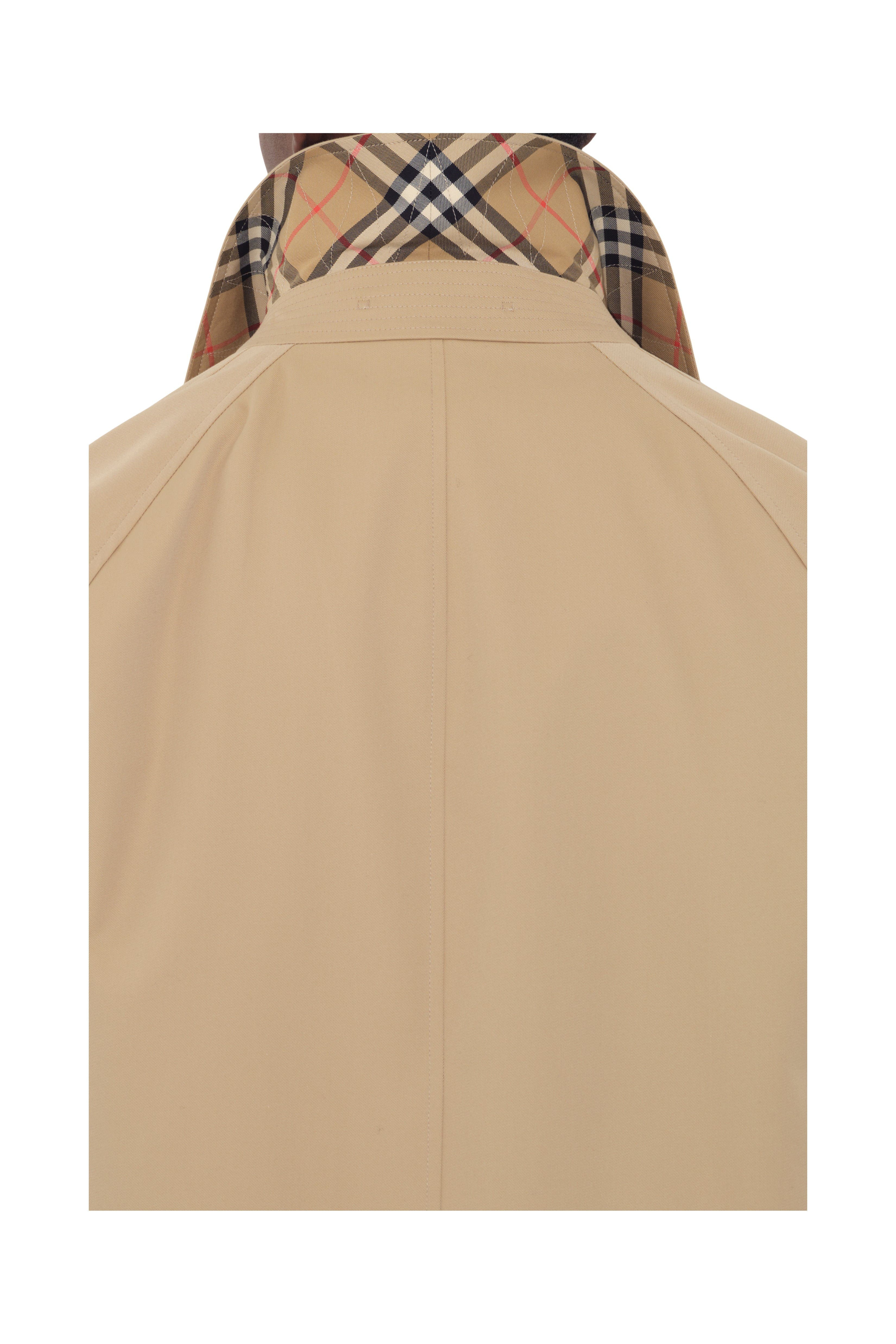 burberry Mid-length Camden Heritage Car Coat in Honey at Nordstrom - 6