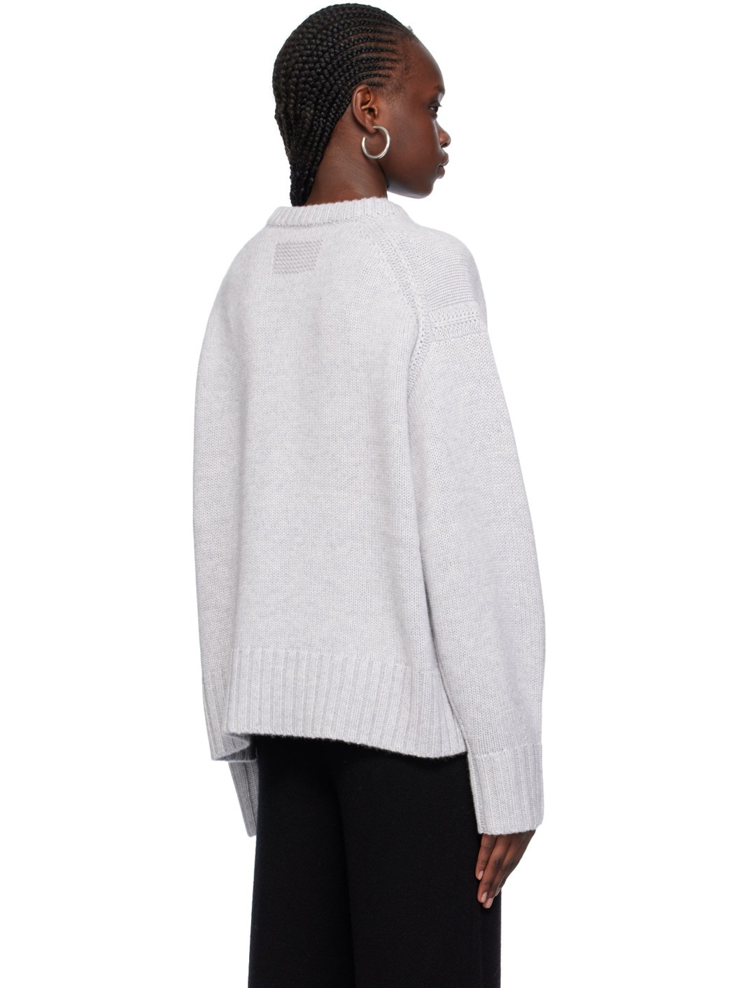 Gray Cozy Sweater - 3