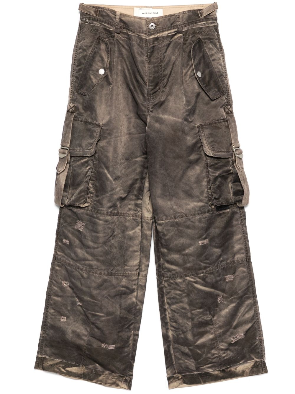 sandwash cargo pants - 1