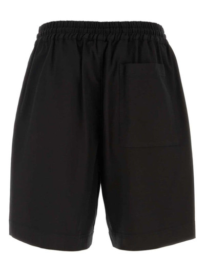 GIORGIO ARMANI stretch-lyocell blend bermuda shorts outlook