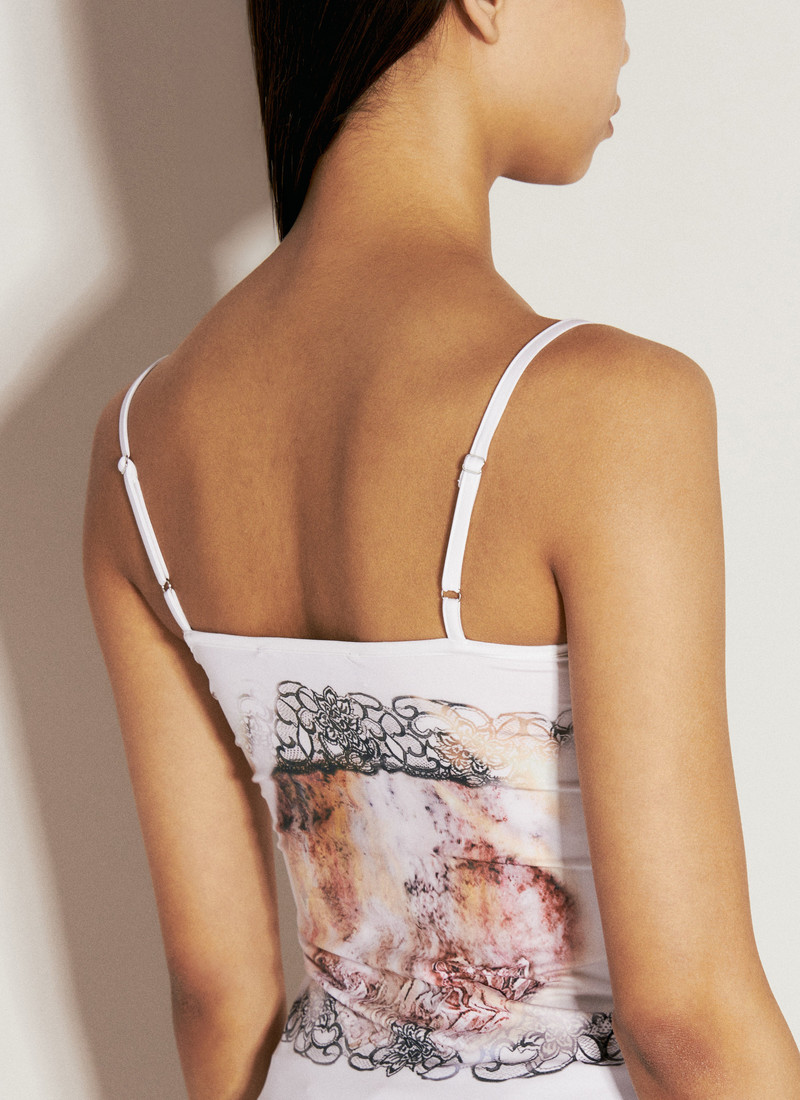 Y/Project Lace Print Camisole Top outlook