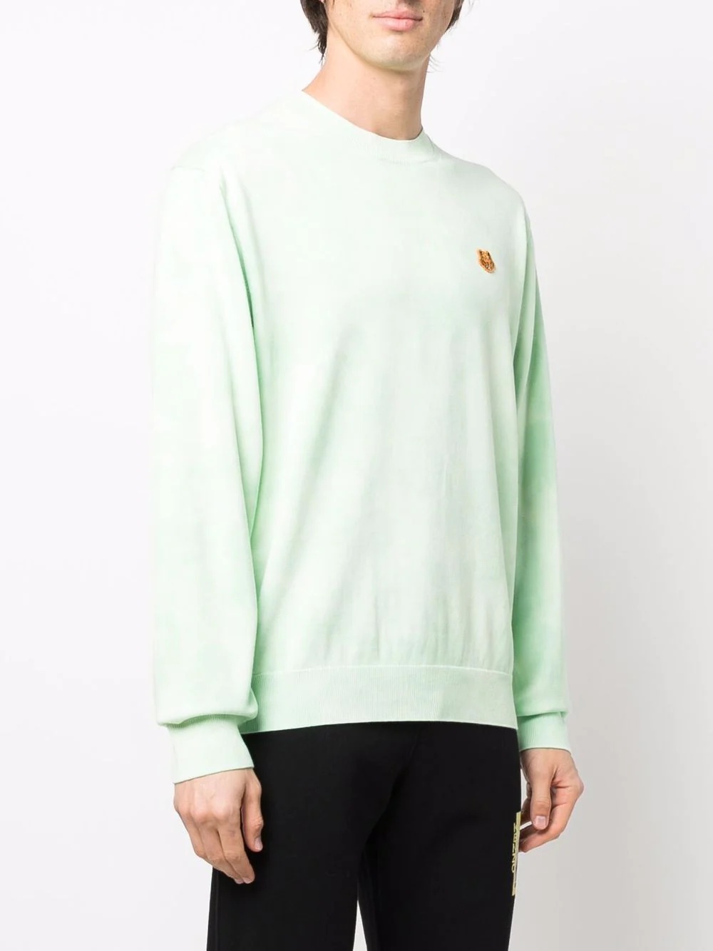 logo patch sweatshirt - 3