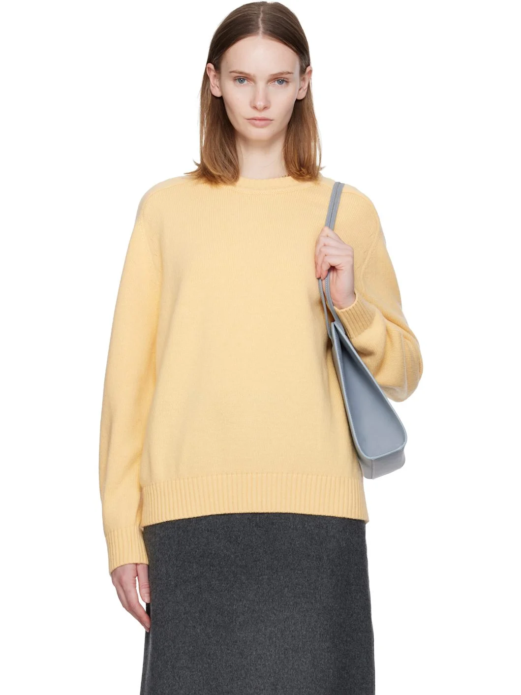 Yellow Jude Round Sweater - 1