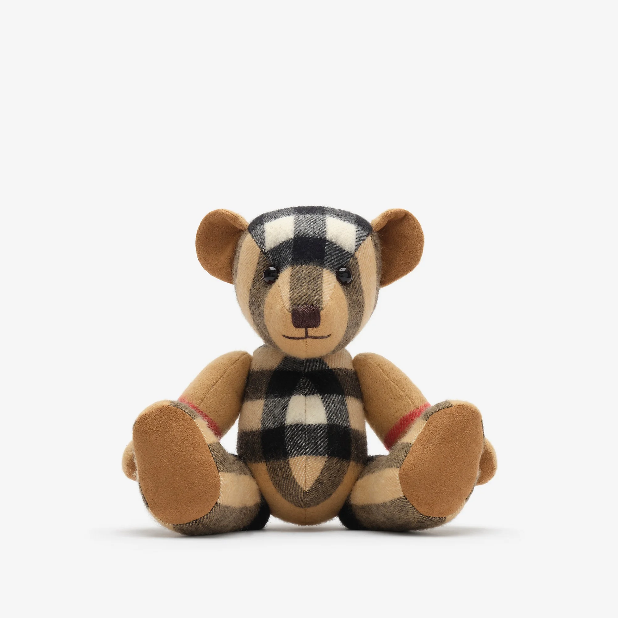 Check Cashmere Thomas Bear - 1