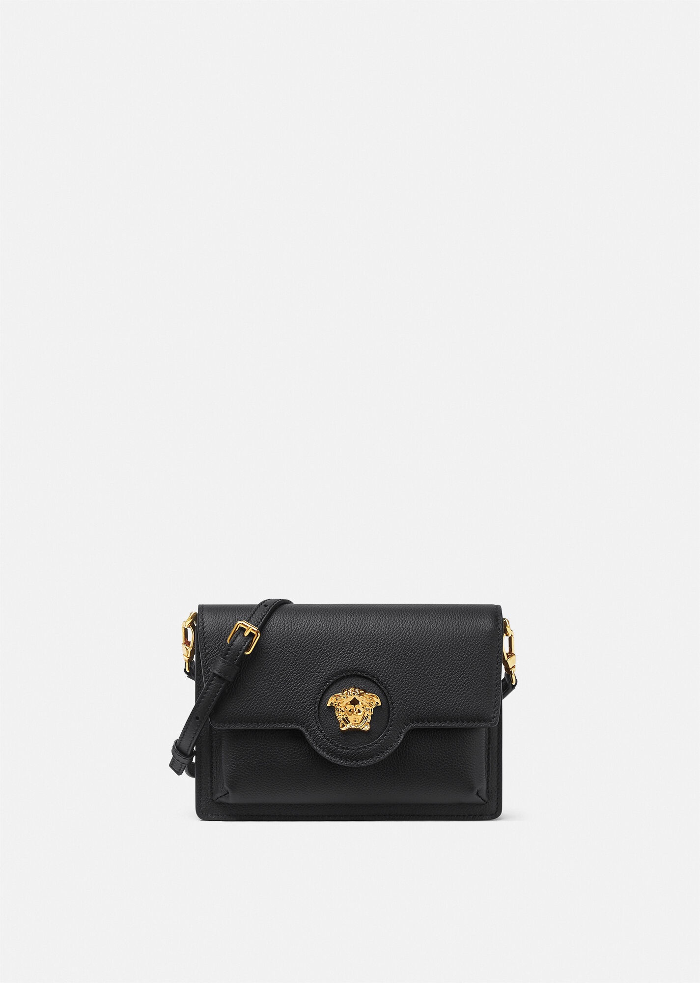 【関税込み】versace La Medusa' crossbody bag La Medusa Crossbody Bag Black,Gold | VERSACE US