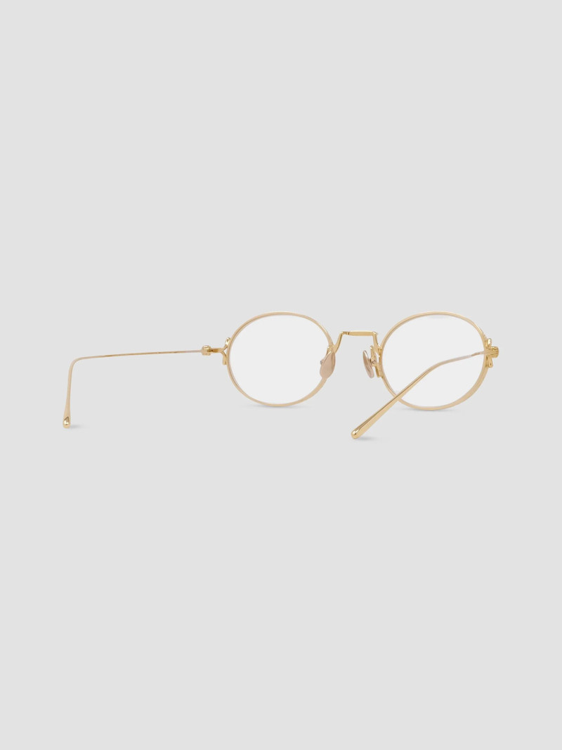 Men's x Matsuda 46MM Round Optical Eyeglasses - Gold 6