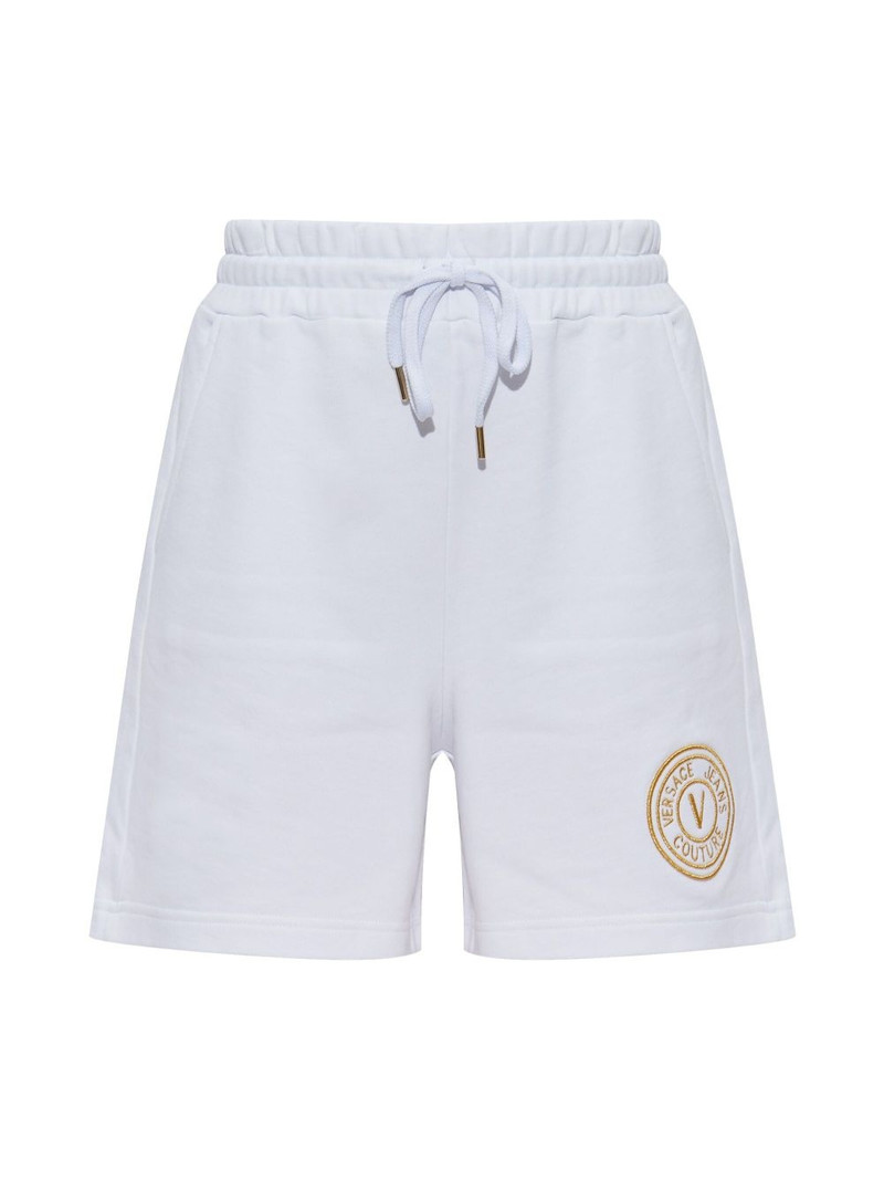 logo-embroidered shorts 1