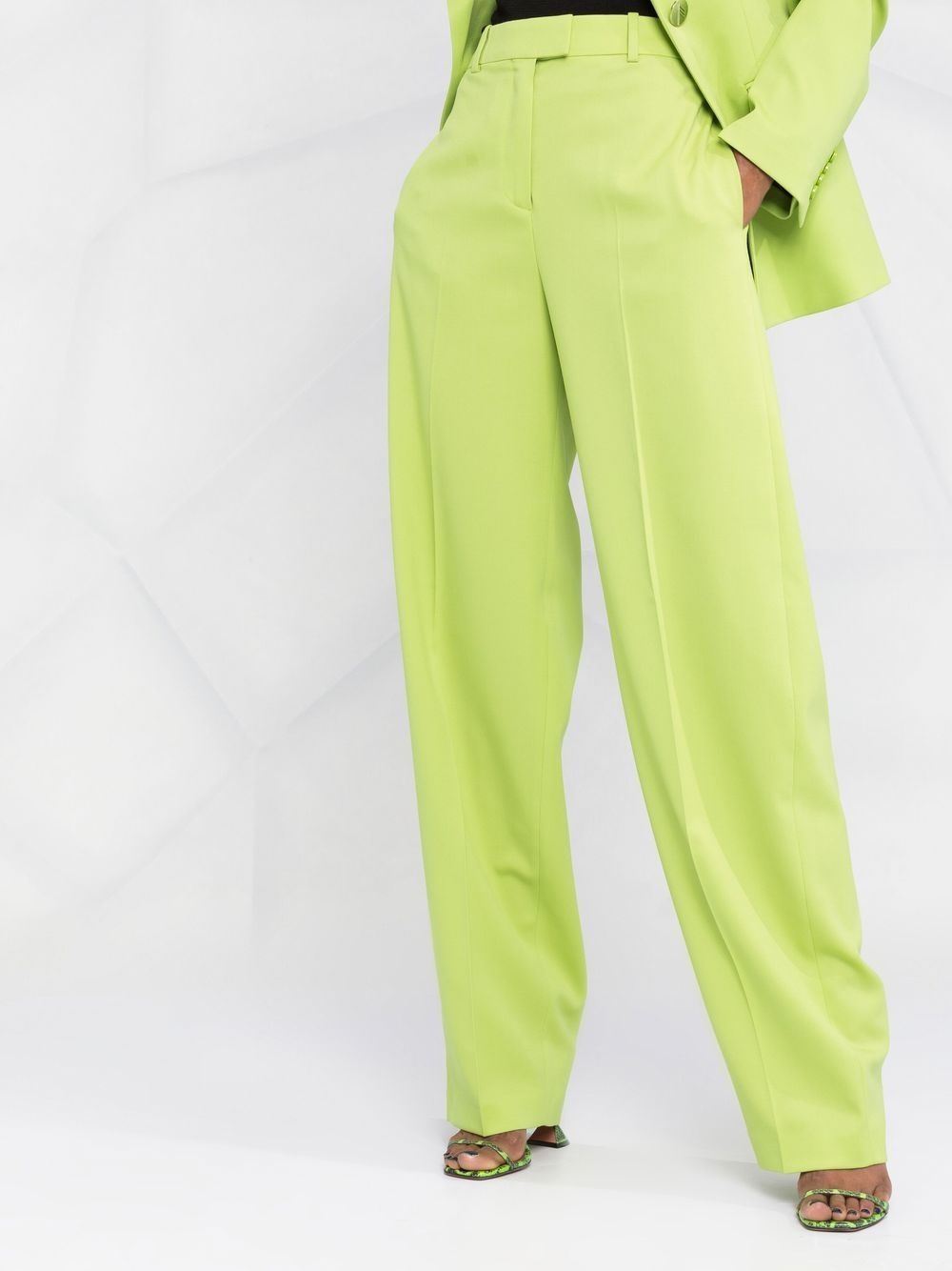 wide-leg tailored trousers - 5