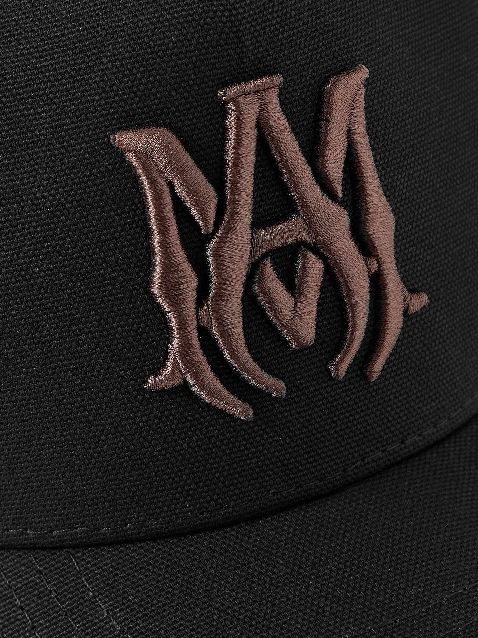 Logo-Embroidered Cotton-Canvas and Mesh Trucker Hat - 2