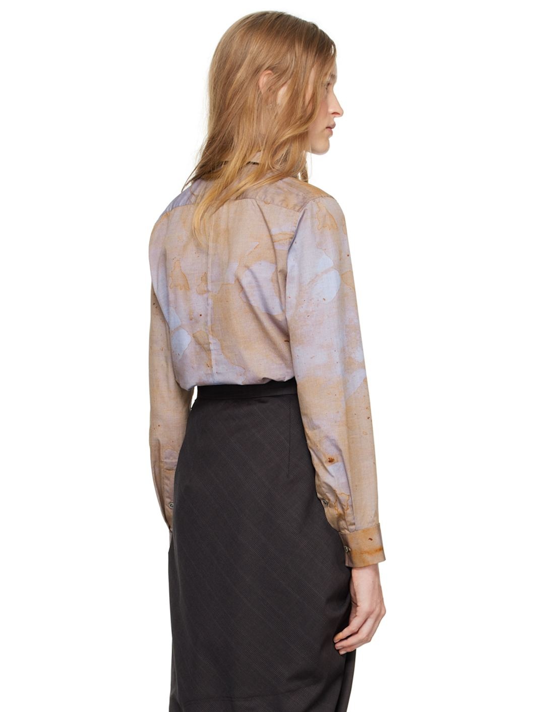 SSENSE Exclusive Capsule Brown Classic Krall Shirt - 3