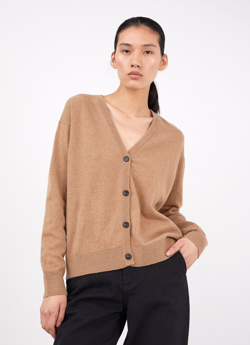 Cashmere Boxy cardigan 1