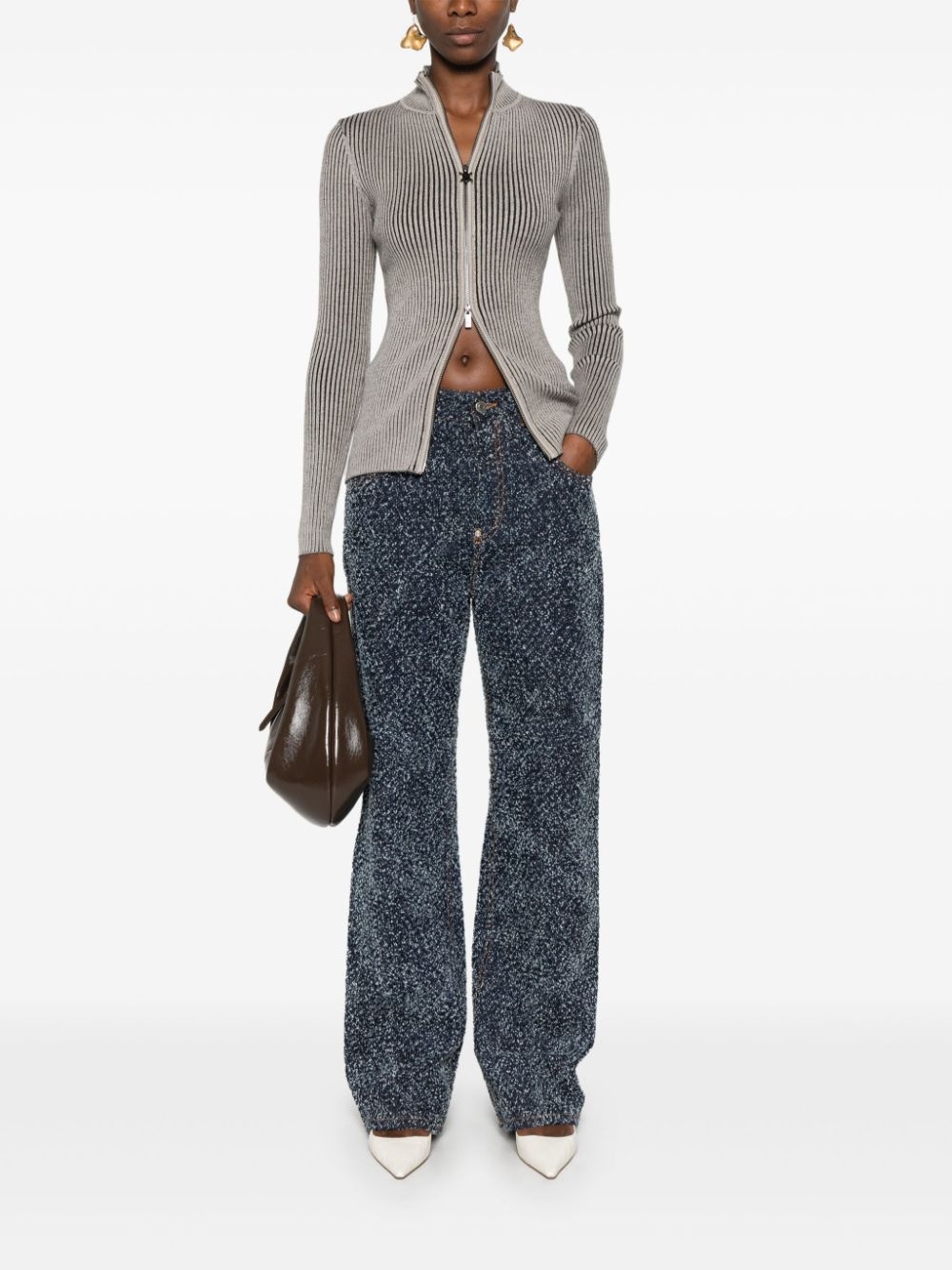bouclé jeans - 2