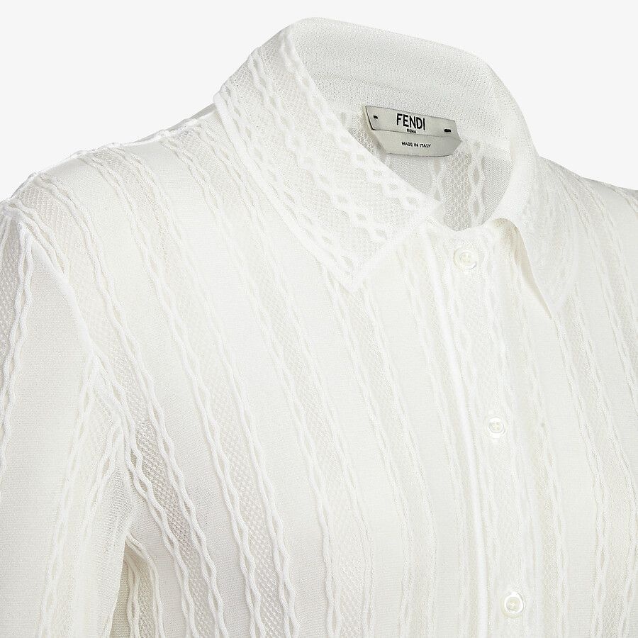 White lace cardigan - 3