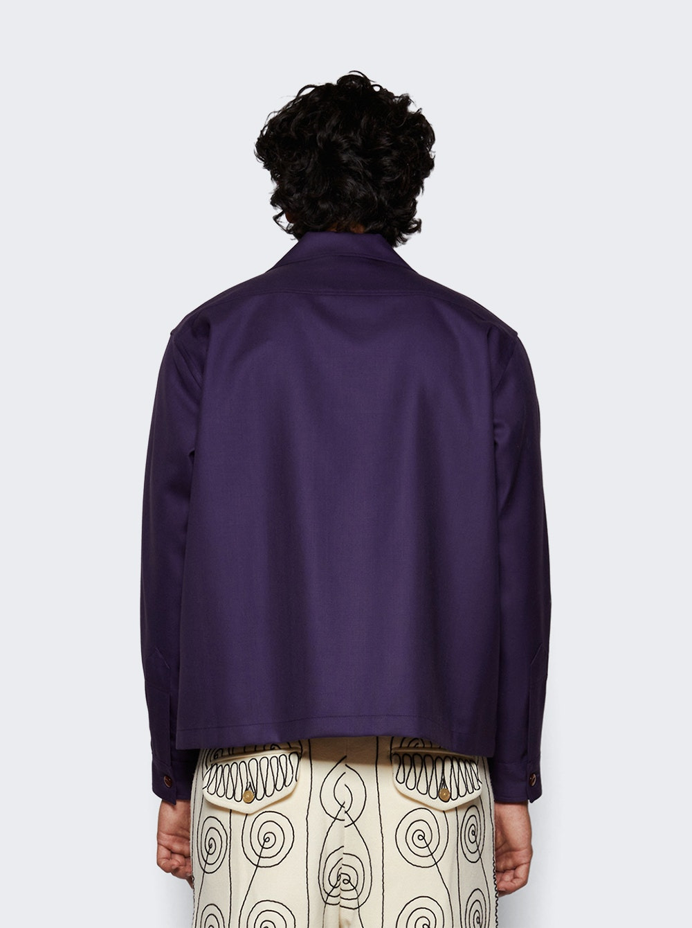Aubergine Overshirt Plum - 5