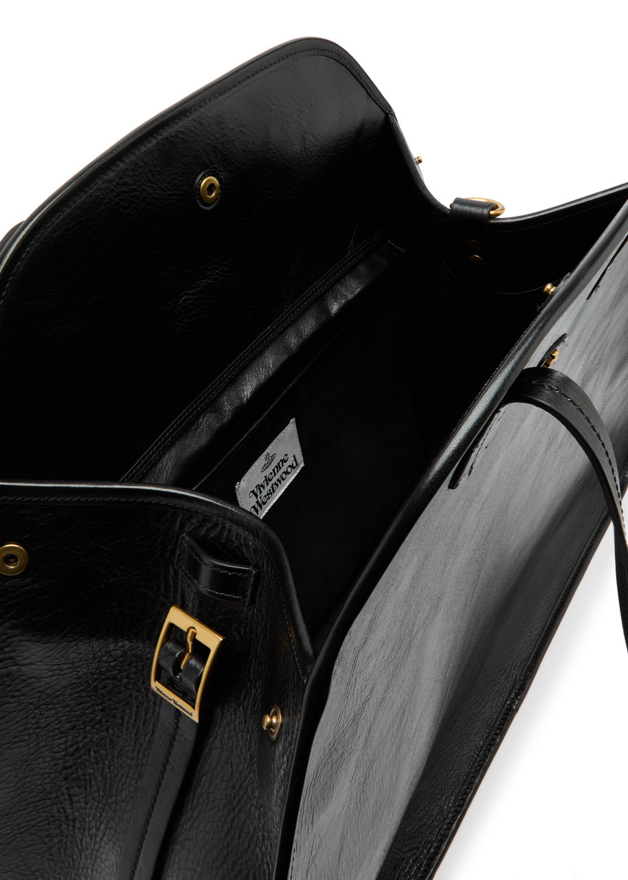 Vivienne Westwood Yasmina Large Grained Leather Tote - 4