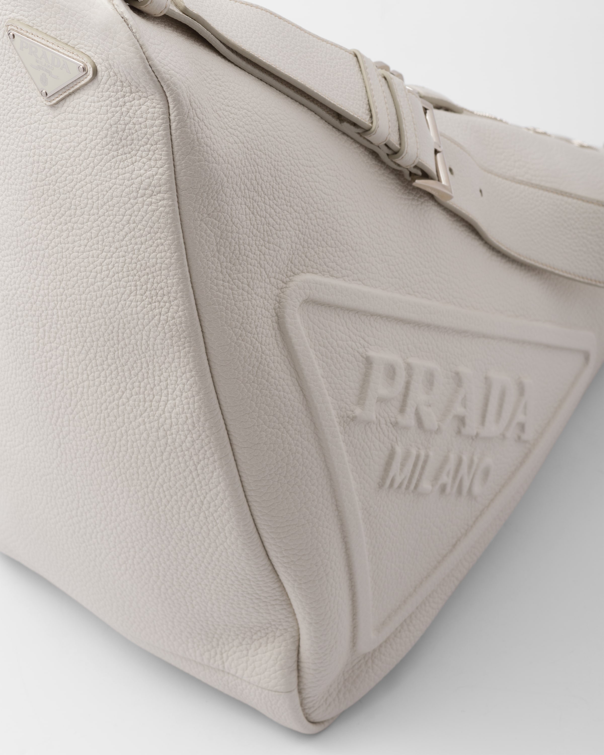 Large leather Prada Triangle bag - 6