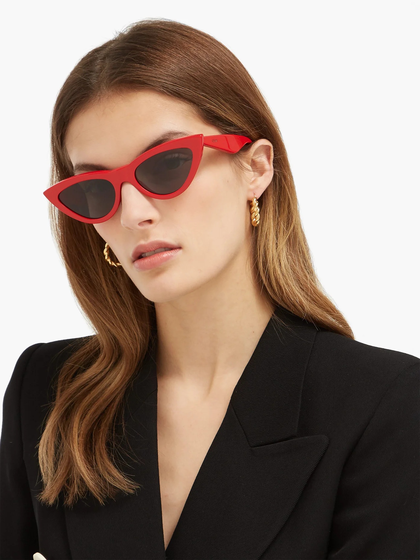 Cat-eye acetate sunglasses - 2