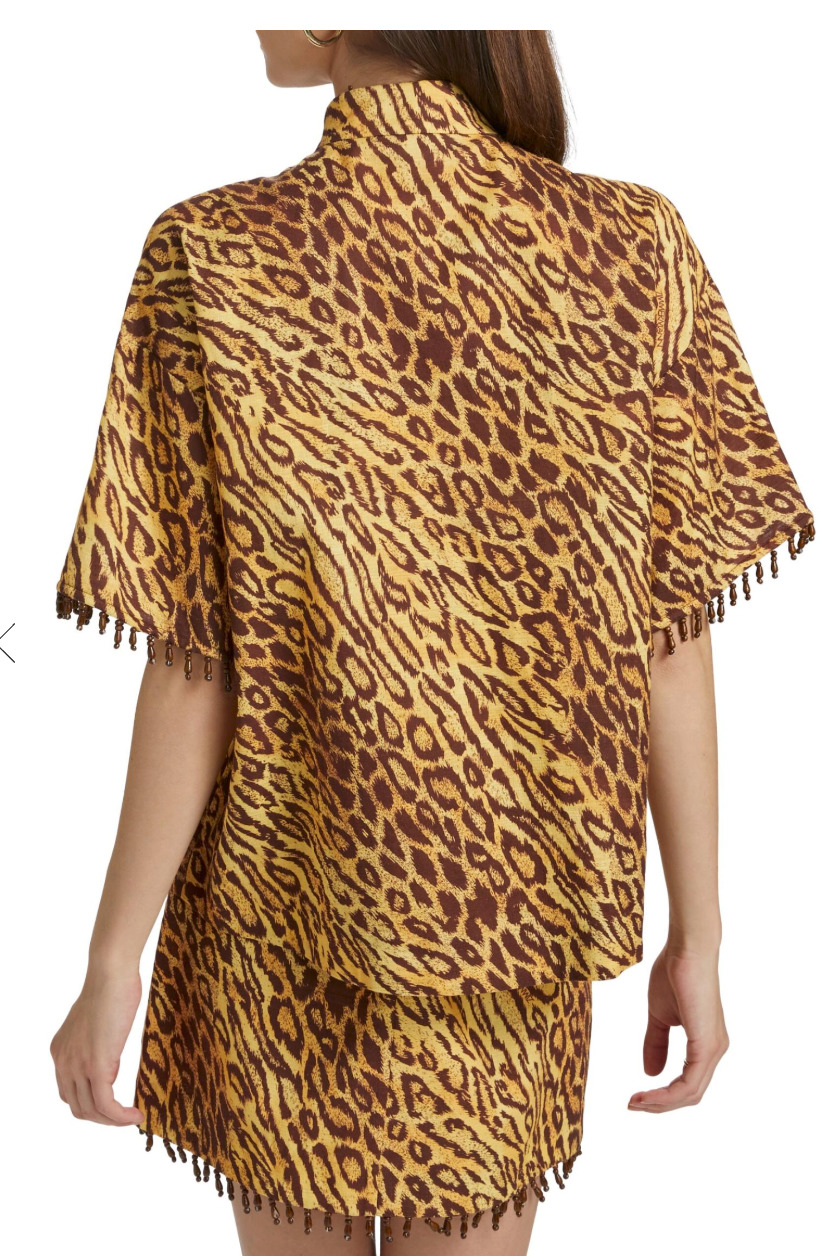 Coco Beaded Fringe Shirt - 3