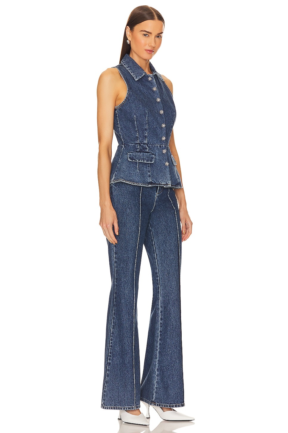 Denim Jumpsuit - 2