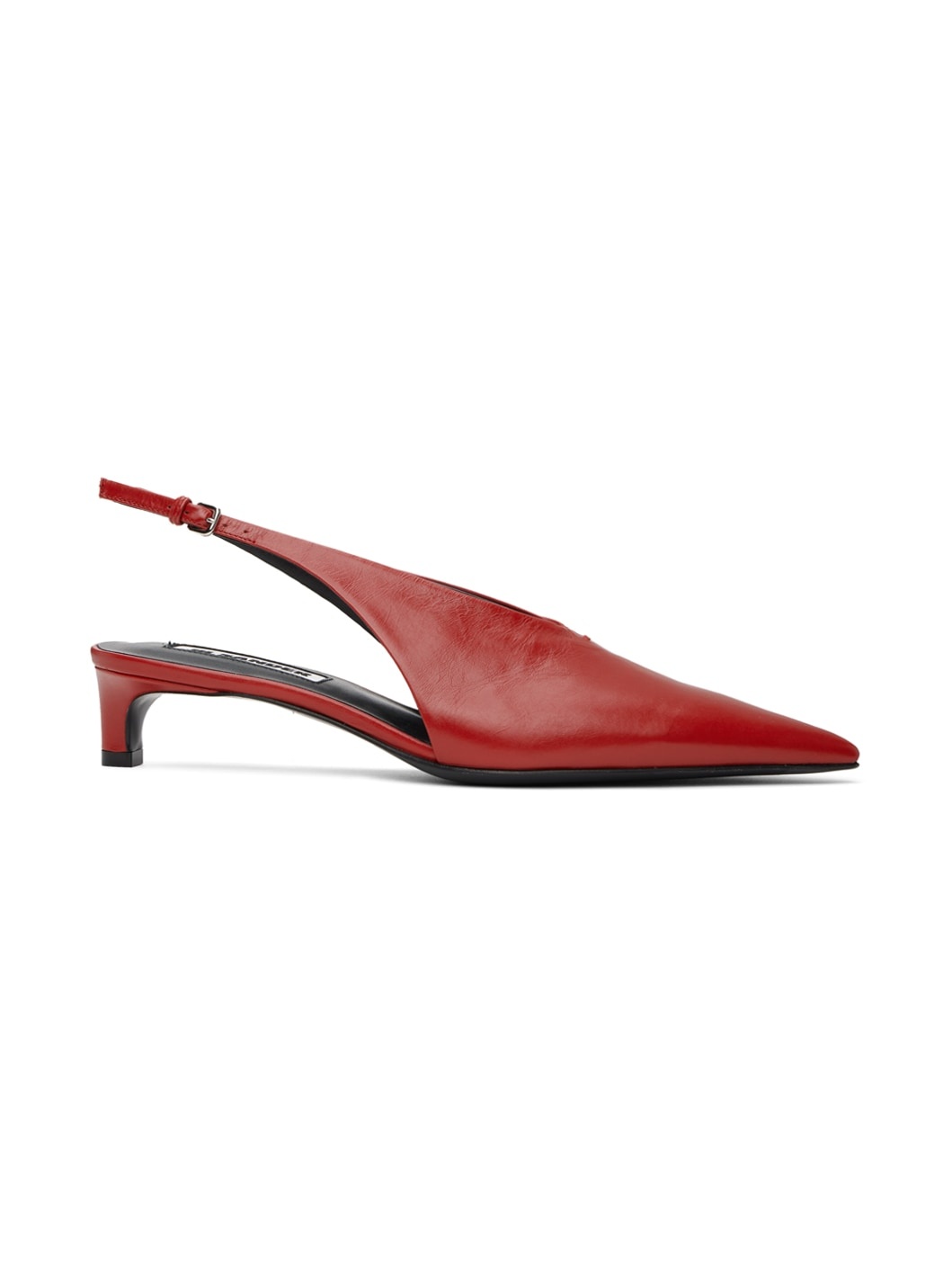 Red Slingback Heels - 1