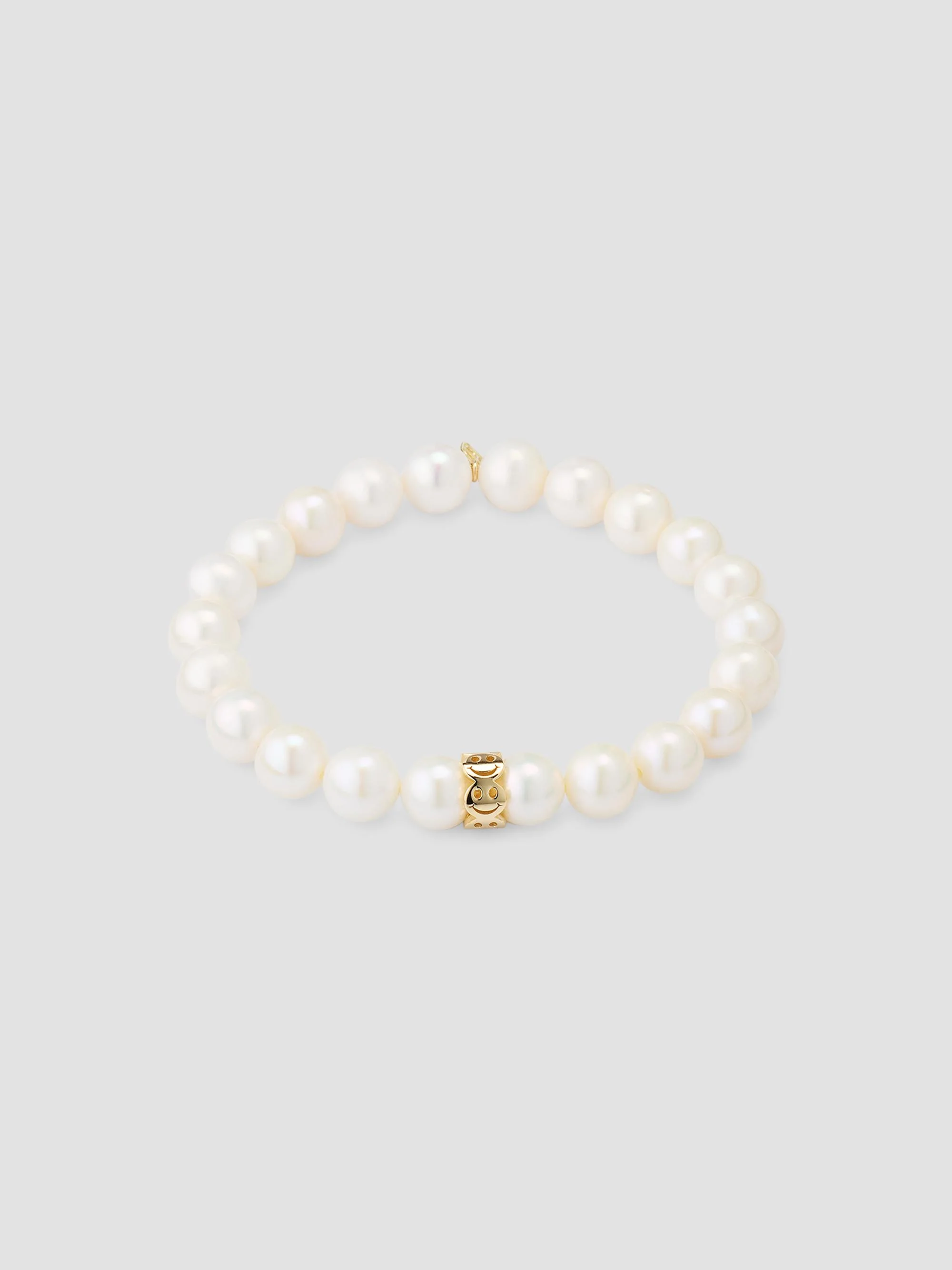 Women's 14K Yellow Gold & Cultured Freshwater Pearl Beaded Stretch Bracelet - Gold - 1