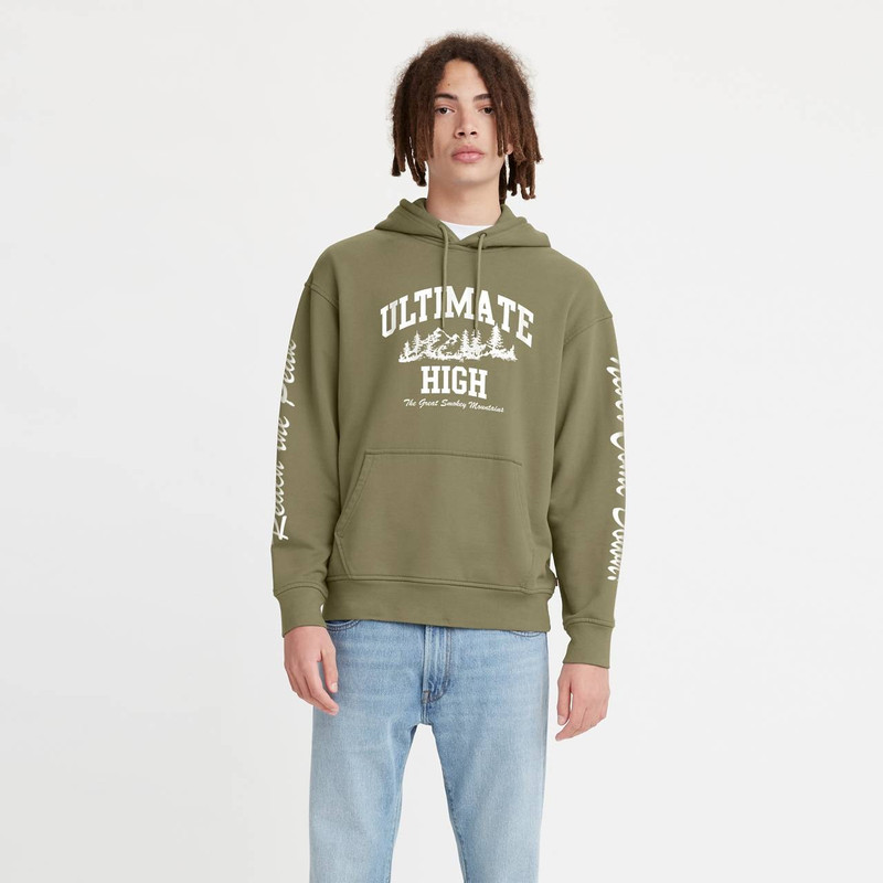 RELAXED GRAPHIC HOODIE SWEATSHIRT 1