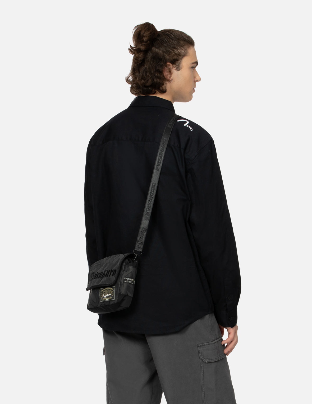 Allover Logo Jacquard Shoulder Bag - 6