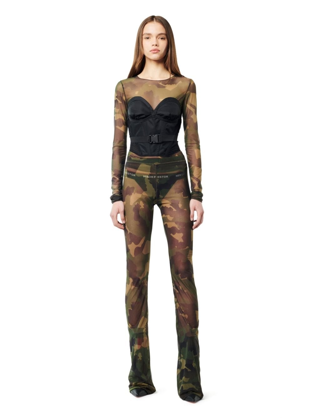 CAMO MESH PANTS - 2