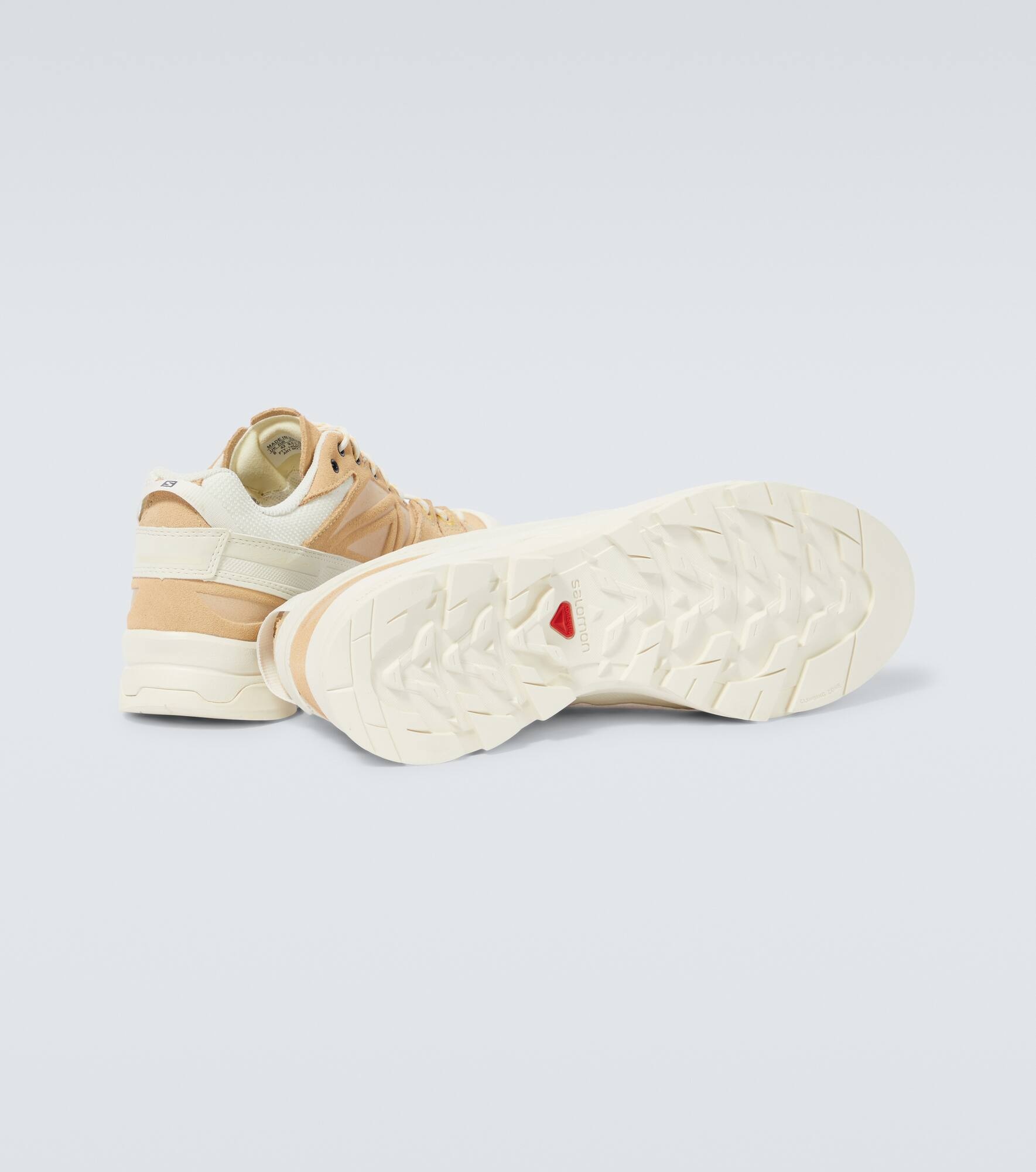 X-Alp suede-trimmed sneakers - 7