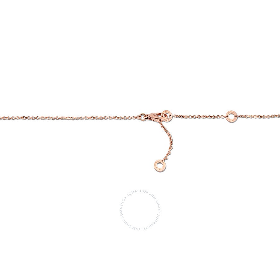 Bvlgari Bvlgari 18K Pink Gold Diamond Pendant 344492 - 3