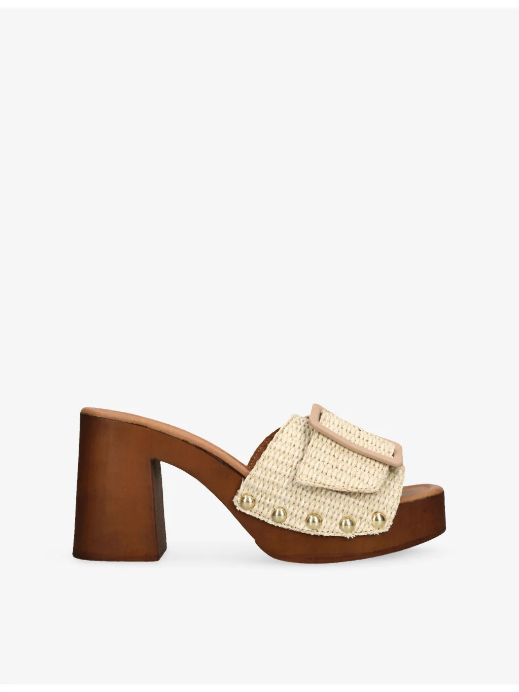 Marlena Heeled Raffia Sandals - 1