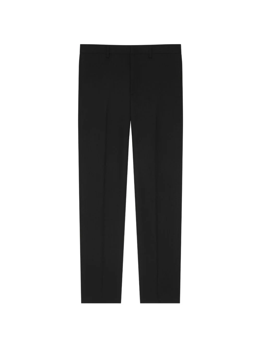 slim fit tailored pants in wool - 1