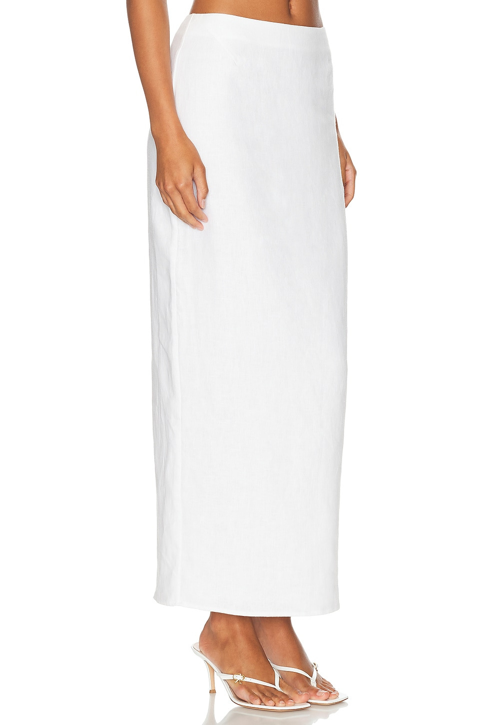 Linen Maxi Skirt - 2