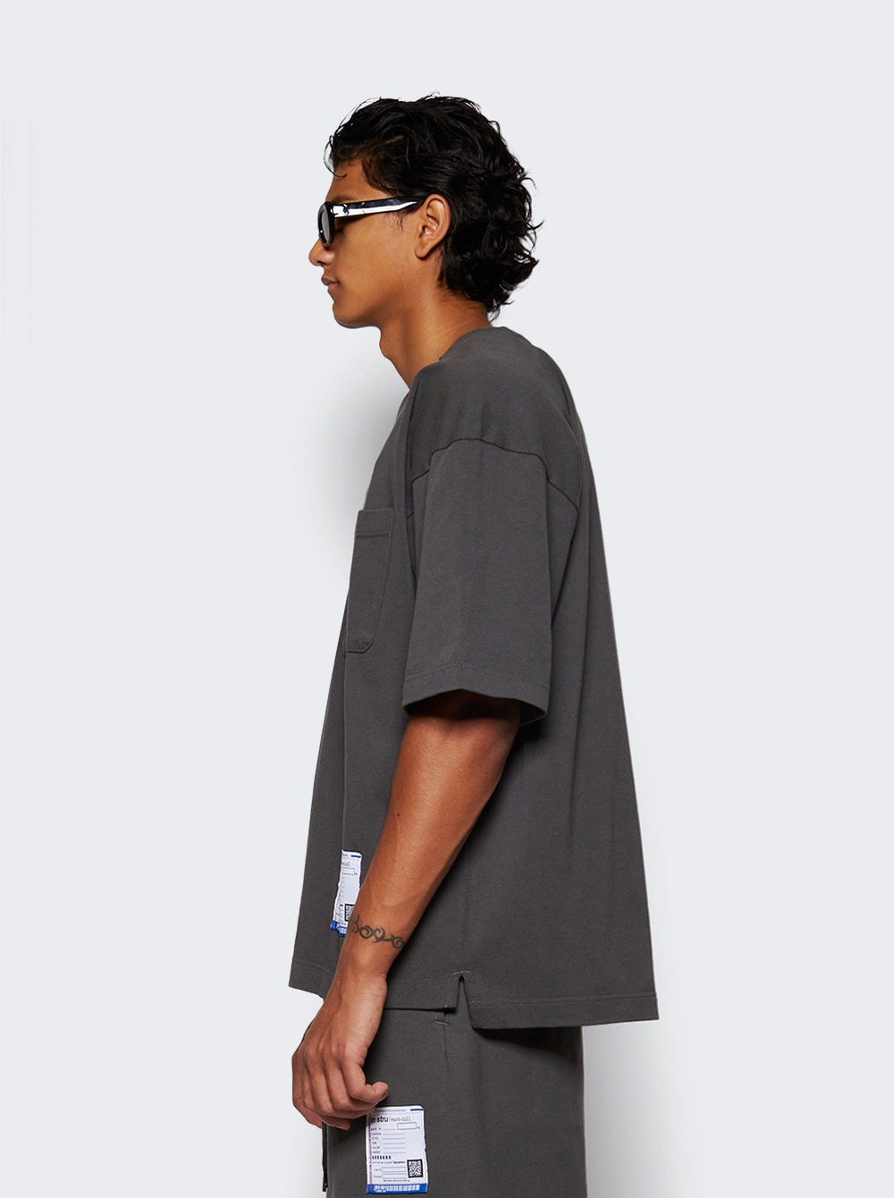 Heavy Weight Tee Dark Grey - 4