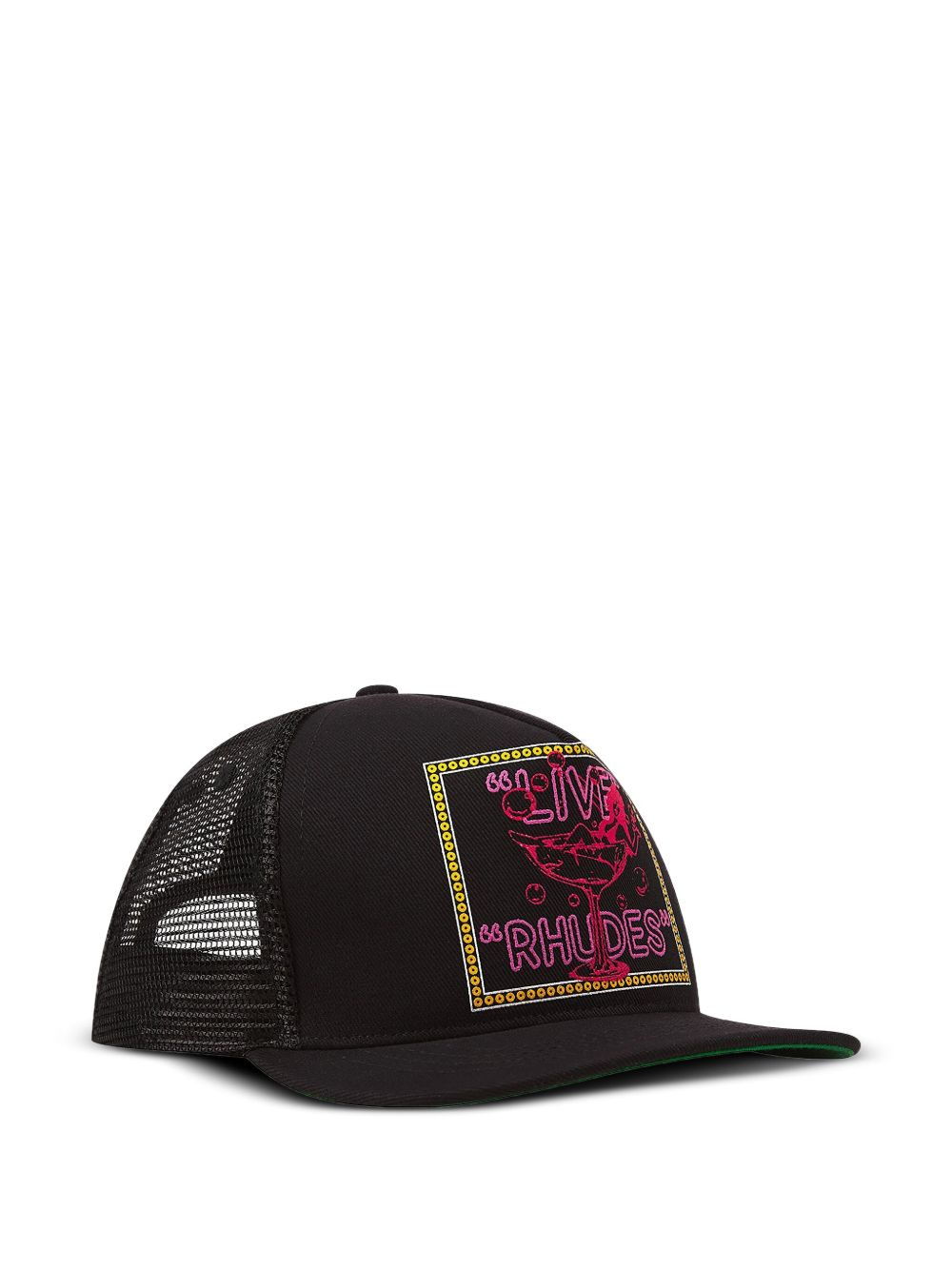 Live graphic-print trucker hat - 2