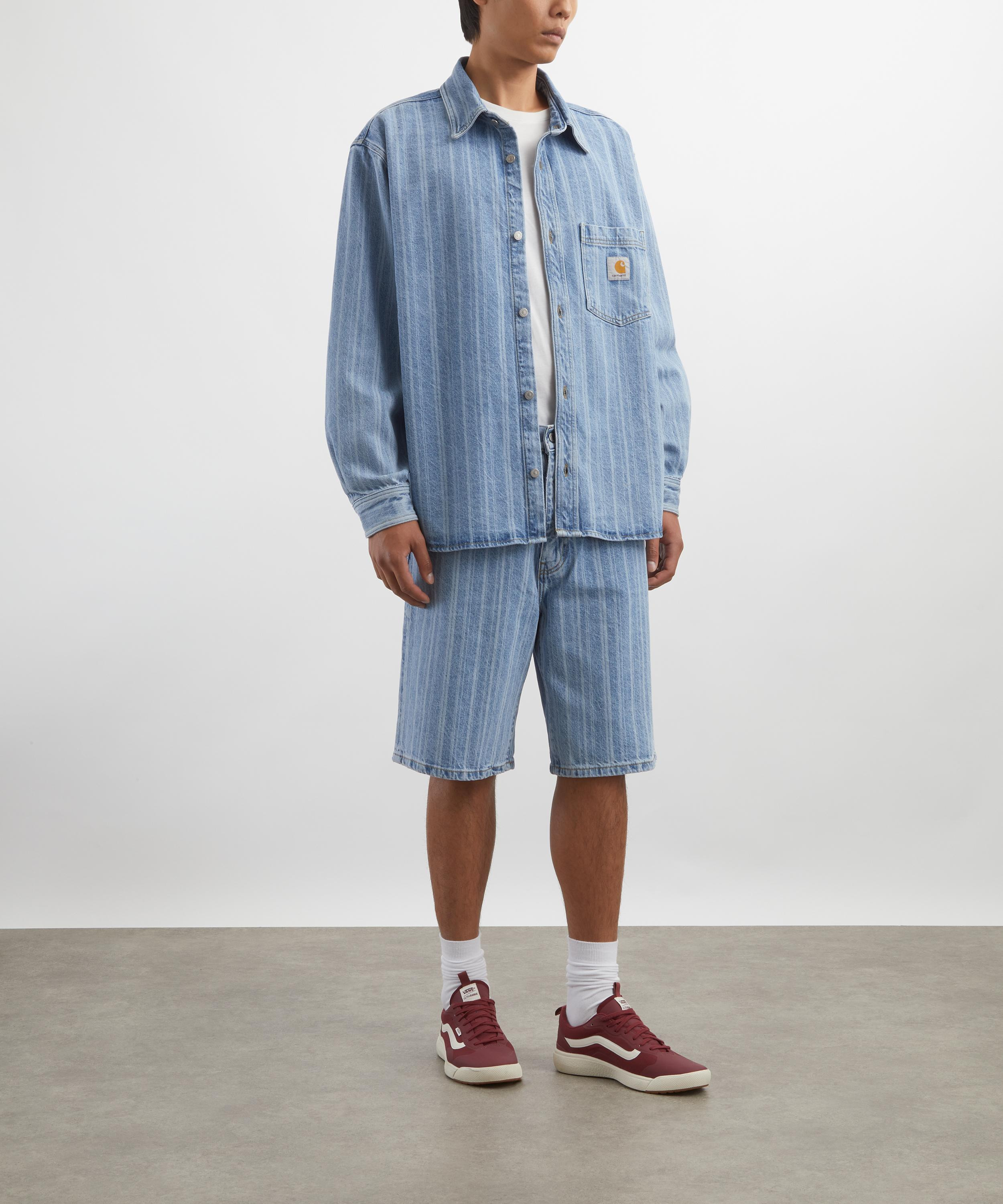 Rylan Striped Shirt Jacket - 2