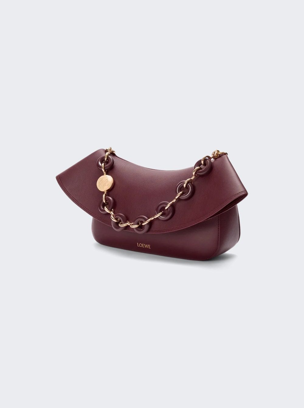 Medium Ola Bag Dark Burgundy - 4