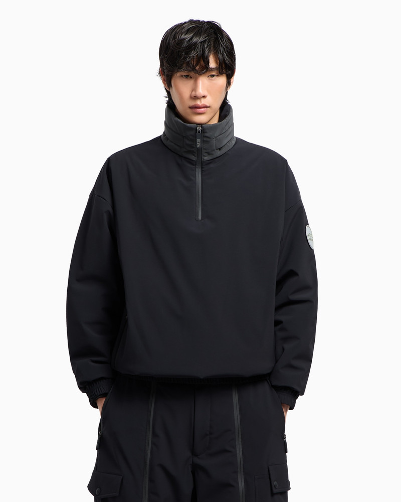 GIORGIO ARMANI GIORGIO ARMANI NEVE TECHNICAL FABRIC PULL-ON JACKET outlook