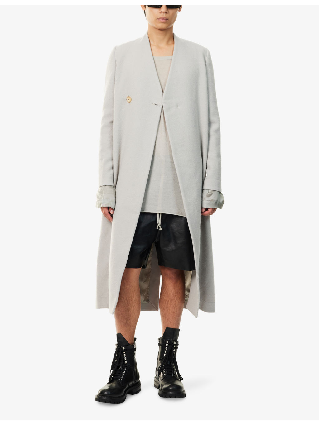 Museum Double-Breasted Wool Coat - 2