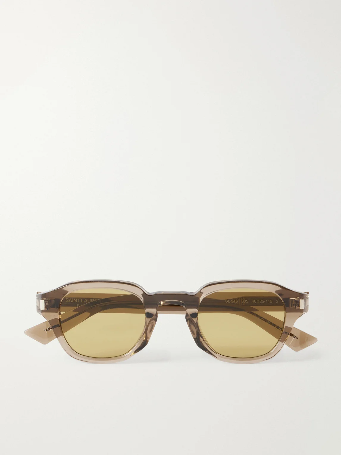 SL 946 Round-Frame Recycled Acetate Sunglasses - 1