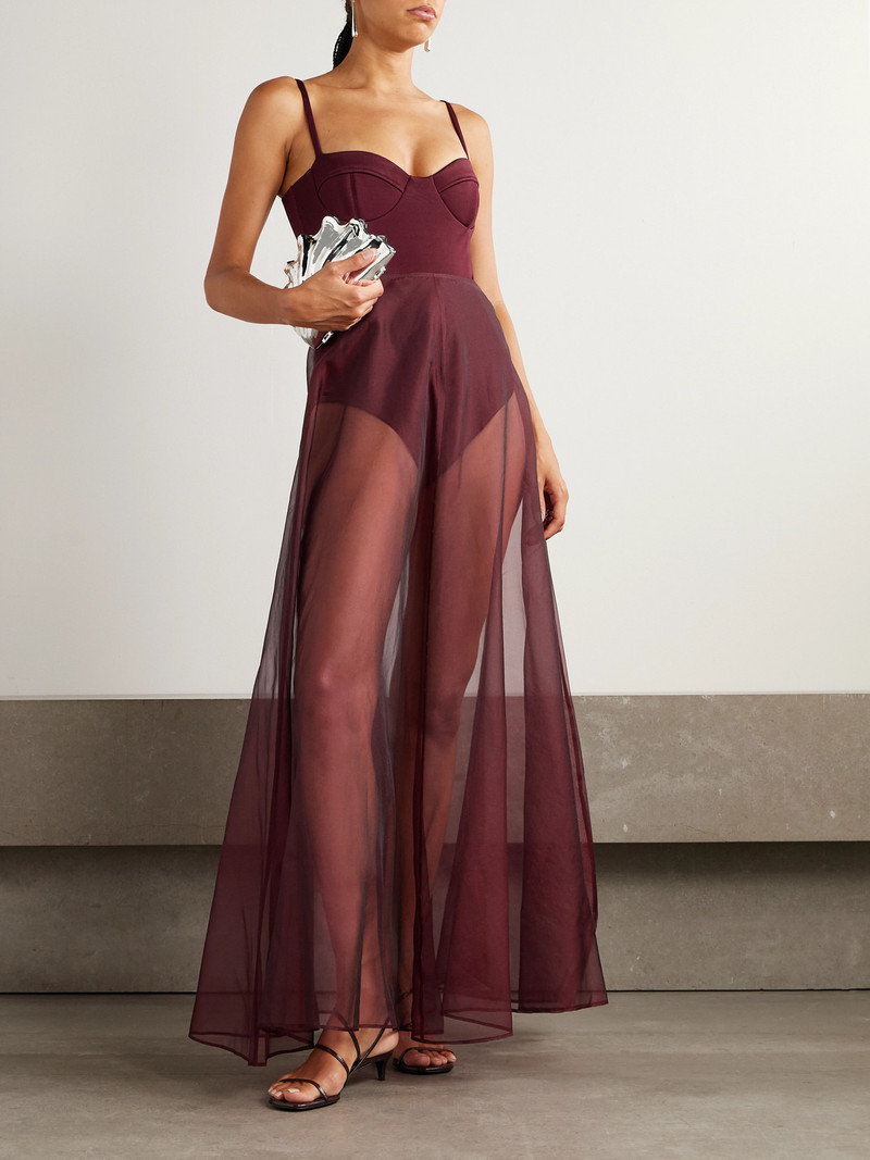 ESSE Studios Stretch-jersey Bodysuit outlook