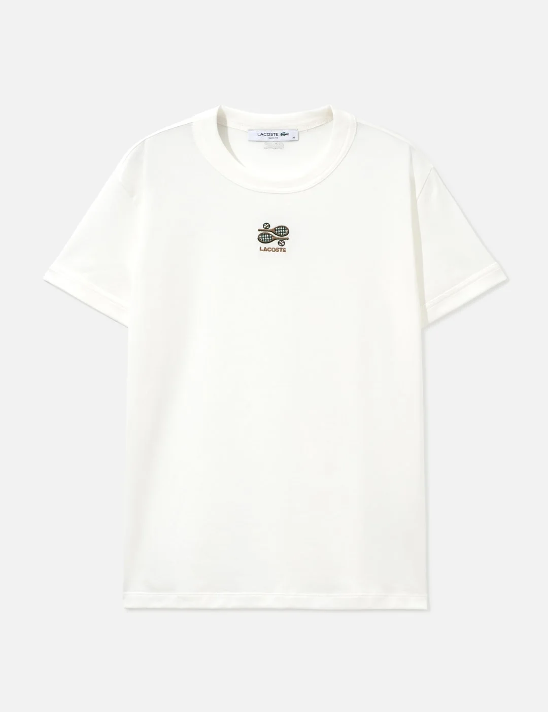 EMBROIDERY ACCENT JERSEY T-SHIRT - 1