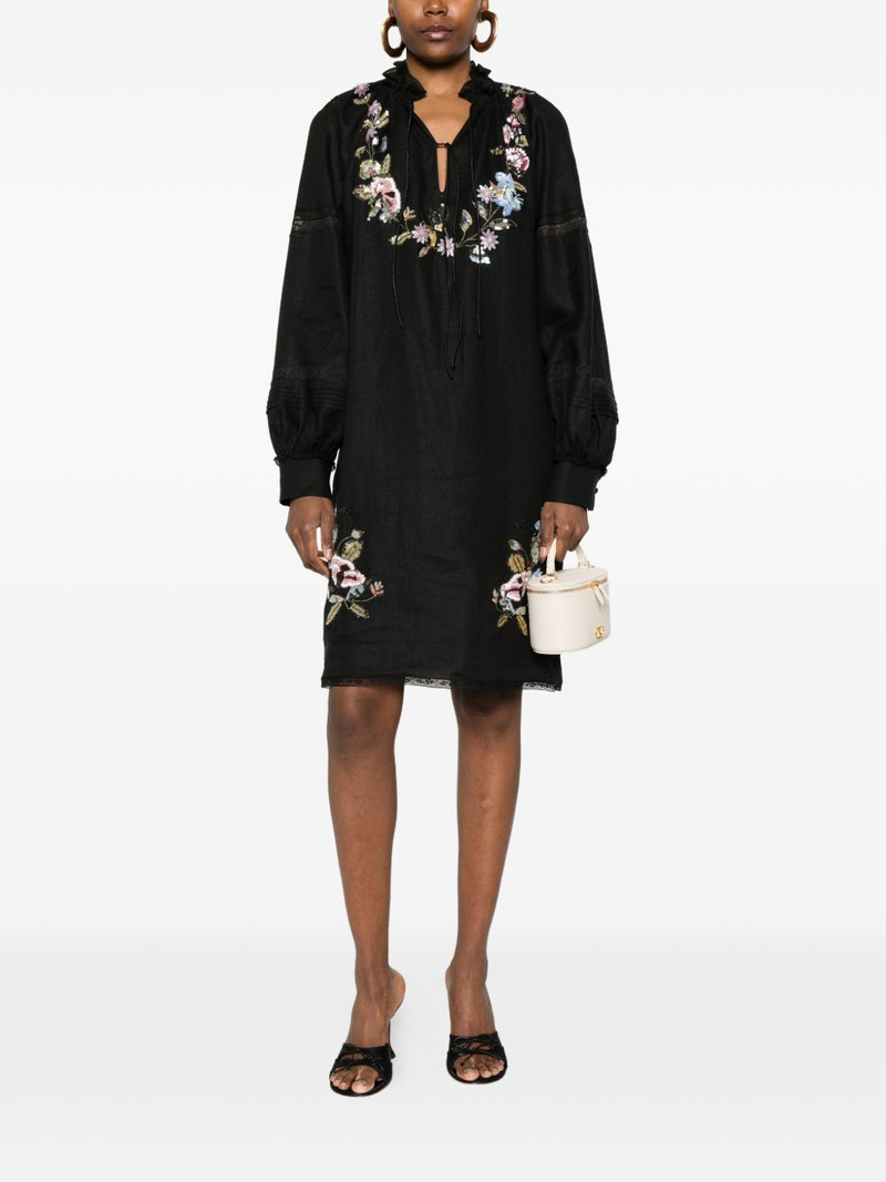 Valentino floral embroidered dress outlook