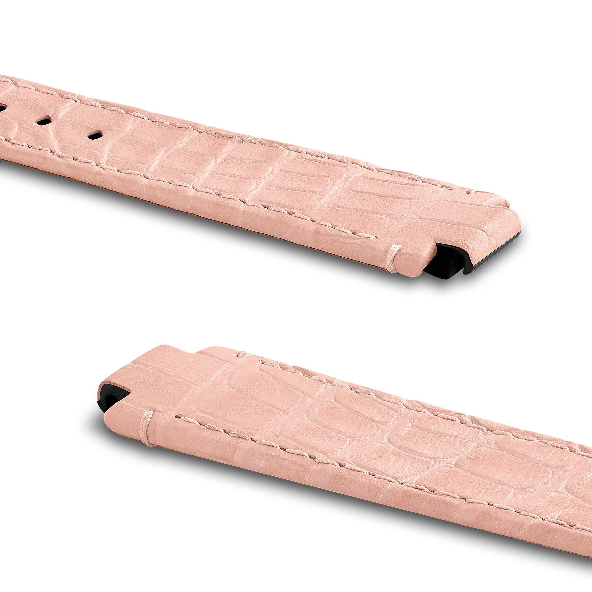 STRAP TAMBOUR ALLIGATOR PINK M/M - 2